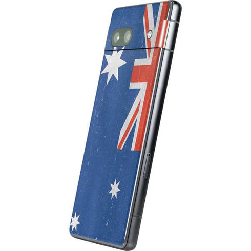 Australia Flag Distressed Google Pixel 7a Skin